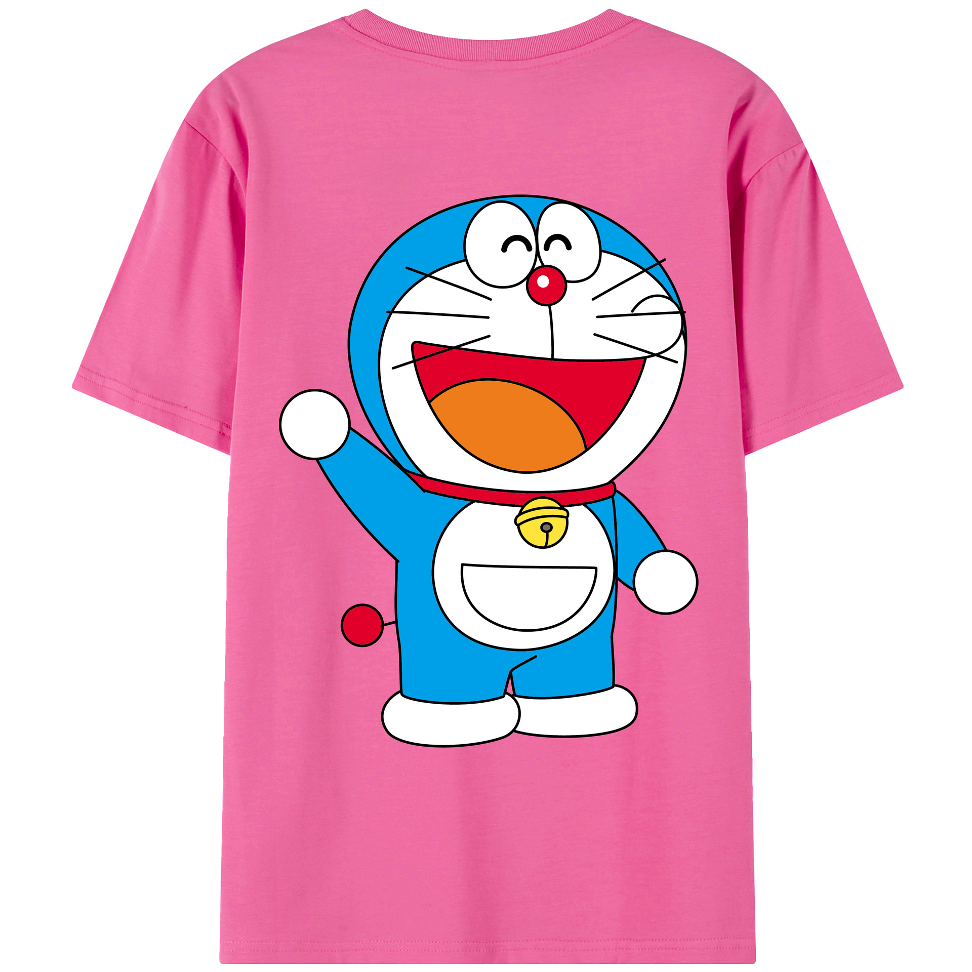 （画像用） ドラえもん Doraemon レディース半袖Tシャツ(バックプリント)